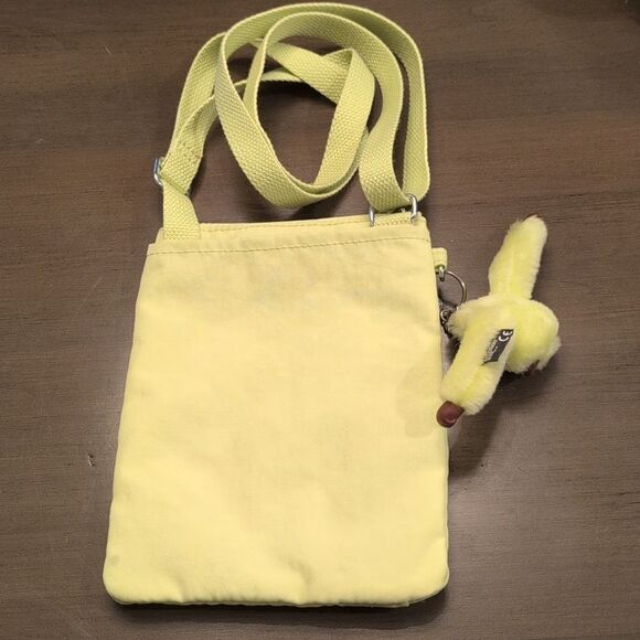 Kipling Chester Small Crossbody Shoulder Bag in Lime Green - Picture 5 of 16